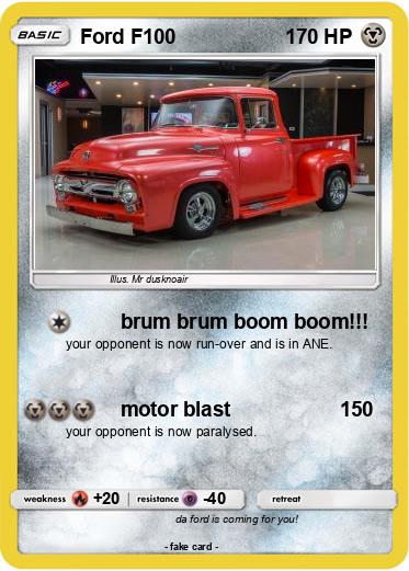 Pokemon Ford F100