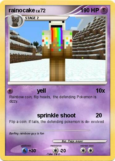 Pokemon rainocake