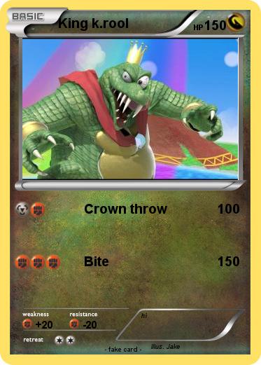 Pokemon King k.rool