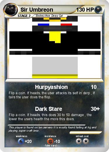 Pokemon Sir Umbreon