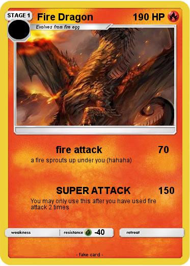 Pokemon Fire Dragon