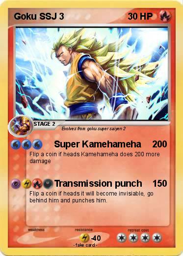 Pokemon Goku SSJ 3