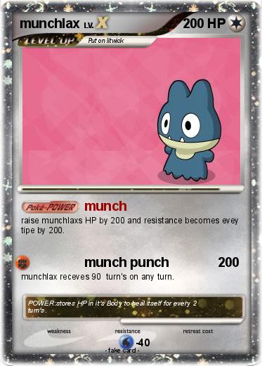 Pokemon munchlax