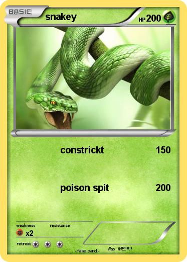Pokemon snakey
