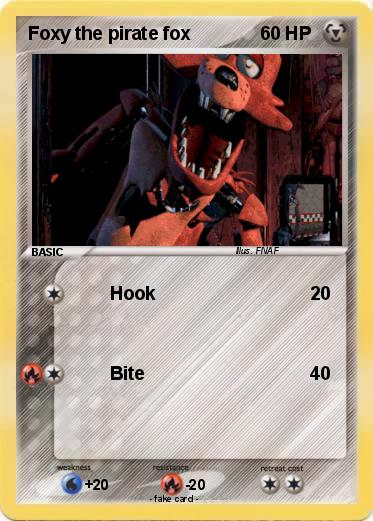 Pokemon Foxy the pirate fox