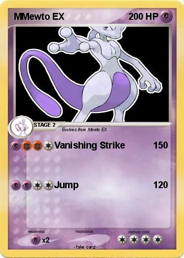 Pokemon MMewto EX