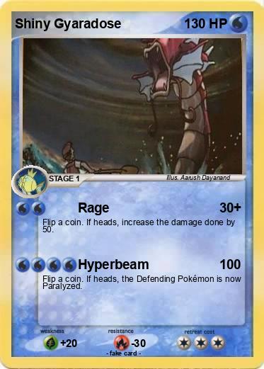 Pokemon Shiny Gyaradose