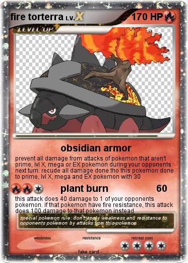 Pokemon fire torterra