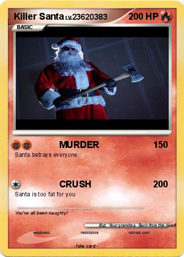 Pokemon Killer Santa