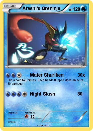 Pokemon Arashi's Greninja