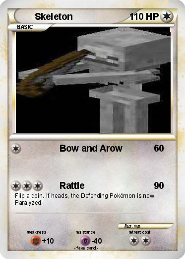 Pokemon Skeleton