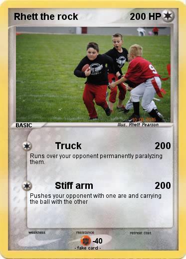 Pokemon Rhett the rock