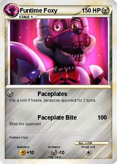 Pokemon Funtime Foxy