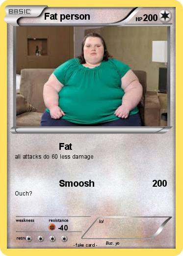 Pokemon Fat person