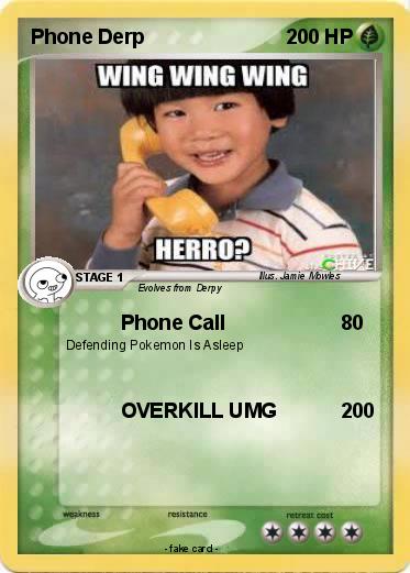 Pokemon Phone Derp