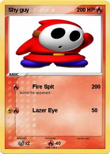 Pokemon Shy guy