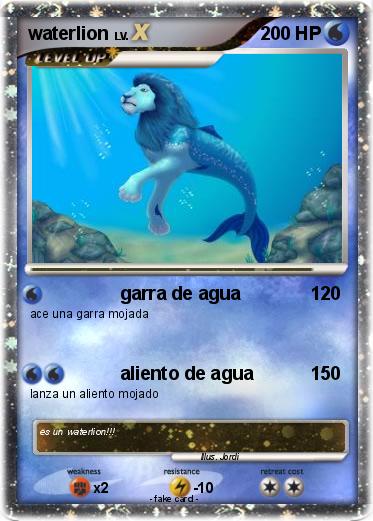 Pokemon waterlion