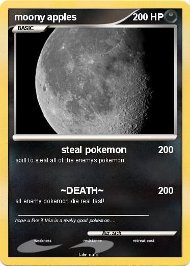 Pokemon moony apples