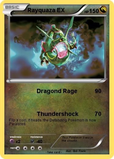 Pokemon Rayquaza EX