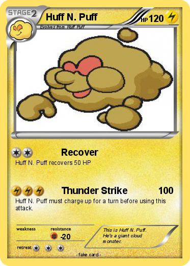 Pokemon Huff N. Puff