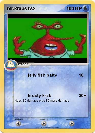 Pokemon mr.krabs lv.2