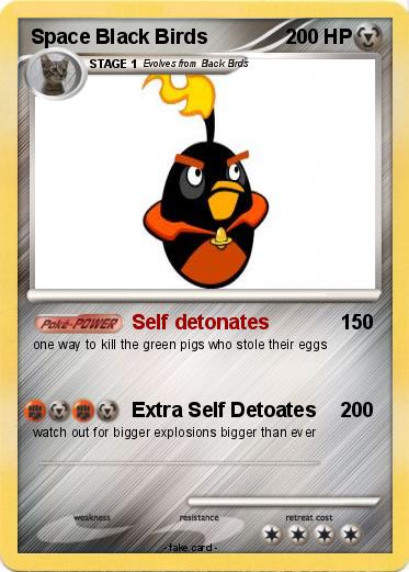 Pokemon Space Black Birds