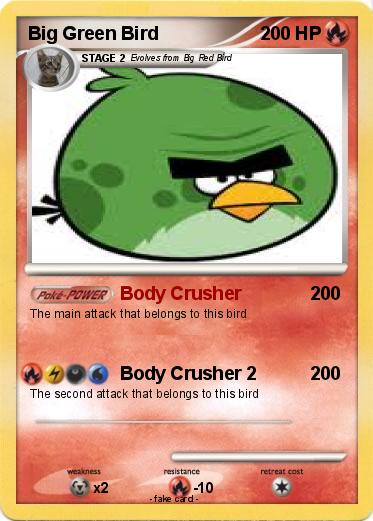 Pokemon Big Green Bird