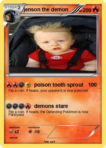 Pokemon jenson the demon