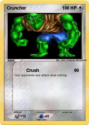 Pokemon Cruncher