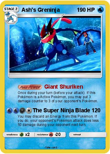 Pokemon Ash's Greninja