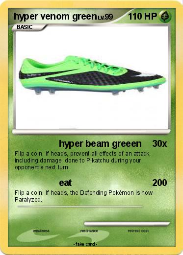 Pokemon hyper venom green