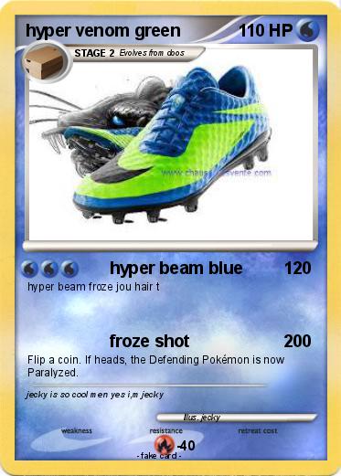 Pokemon hyper venom green