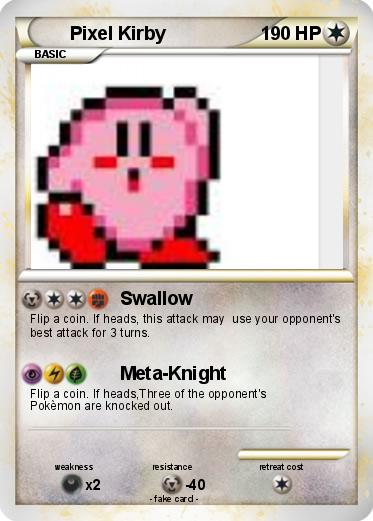 Pokemon Pixel Kirby