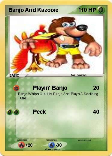 Pokemon Banjo And Kazooie