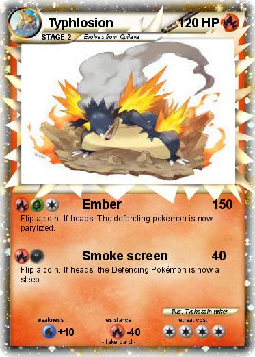 Pokemon Typhlosion