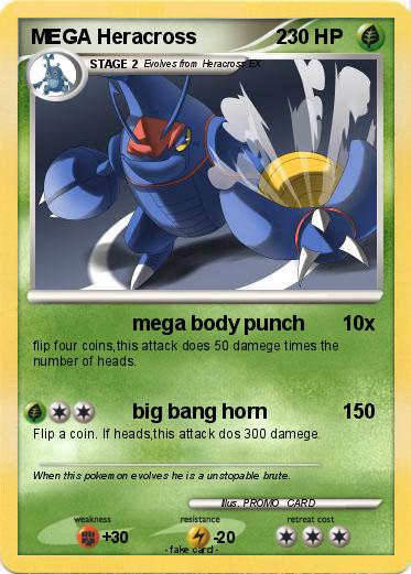 Pokemon MEGA Heracross              2