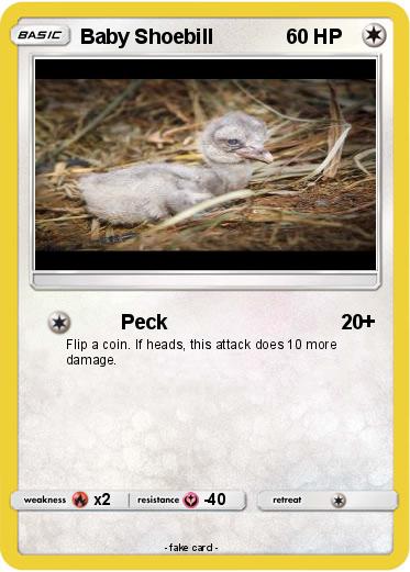 Pokemon Baby Shoebill