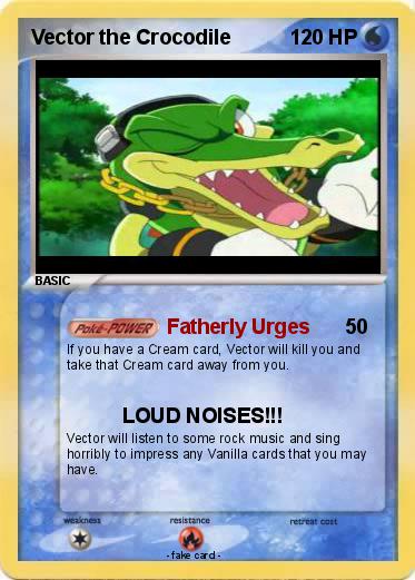 Pokemon Vector the Crocodile