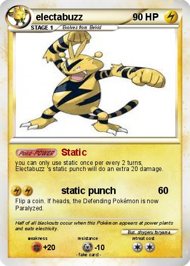 Pokemon electabuzz