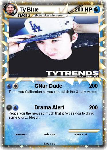 Pokemon Ty Blue