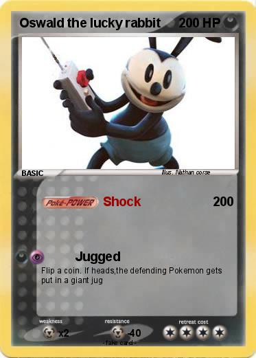 Pokemon Oswald the lucky rabbit
