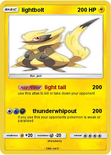 Pokemon lightbolt