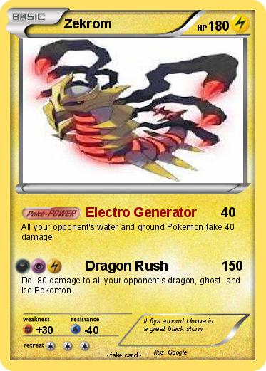 Pokemon Zekrom