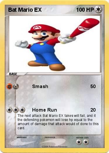 Pokemon Bat Mario EX