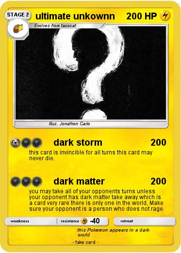 Pokemon ultimate unkownn
