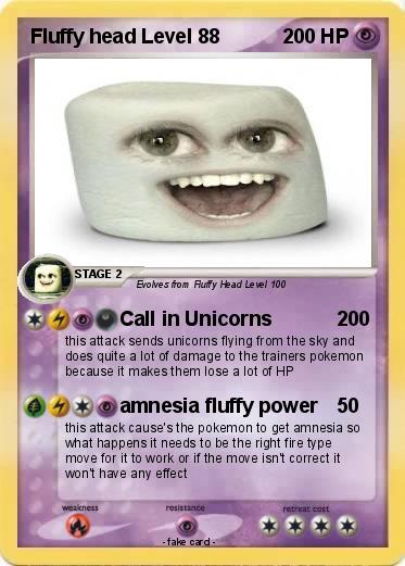 Pokemon Fluffy head Level 88