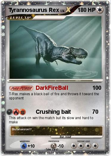 Pokemon Tyrannosaurus Rex Pokemon Tyrannosaurus Rex