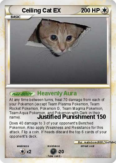 Pokemon Ceiling Cat EX