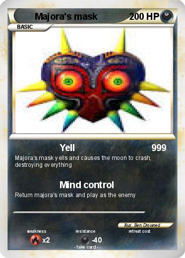 Pokemon Majora's mask