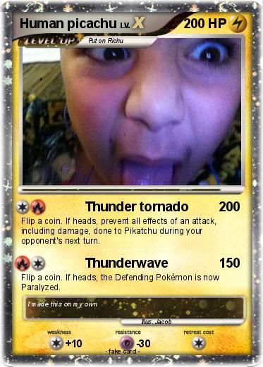 Pokemon Human picachu